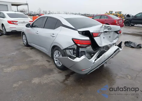 2020 Nissan Sentra S Xtronic Cvt из США, поврежденный, VIN 3N1AB8BV5LY220091